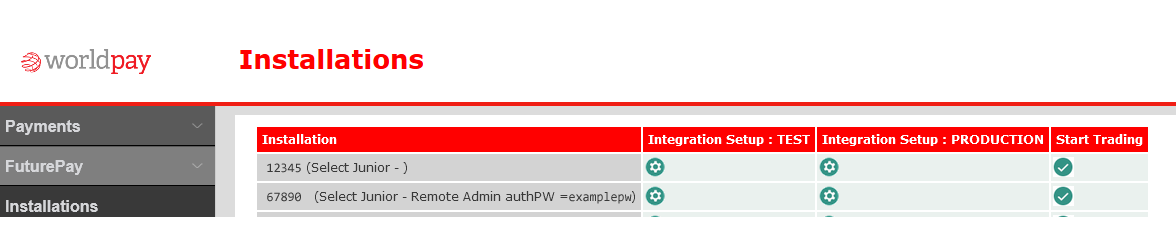 WorldPay FuturePay