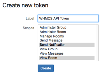 Notifications HipChat APIToken.png