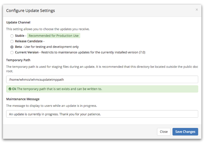 EmptyConfigureUpdateSettings.png