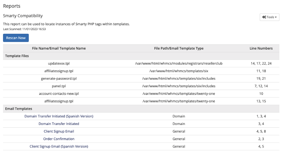 Admin Reports Smarty Compatibility 87.png